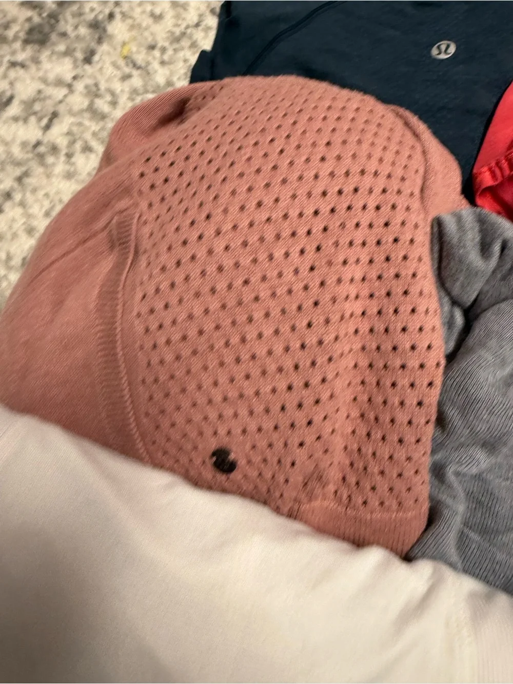 Lululemon Mixed Clothing Lot 11 Pieces Multiple Sizes Flawed Stains Pilling